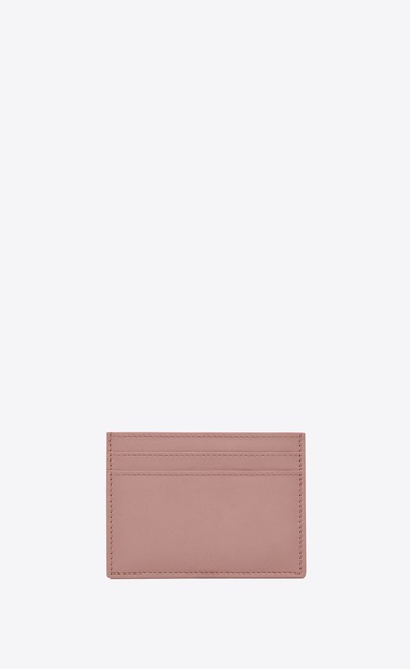 YSLカードホルダー(テンダーピンク/レザー)